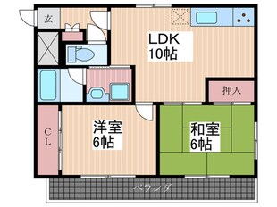 ミルキ－ウェイの物件間取画像